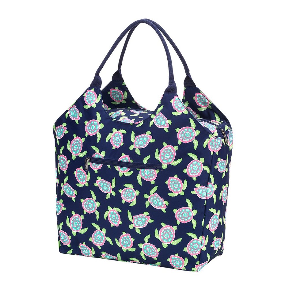 **NWT** Turtle Print Beach Bag